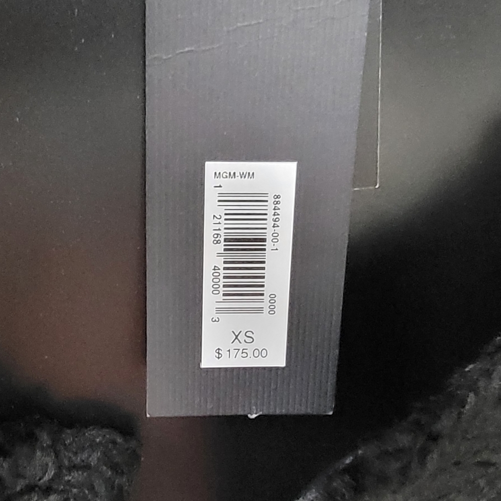 Banana Republic Faux Fur Monogram Jacket